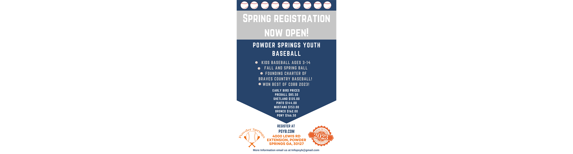 Spring Registration 2024 