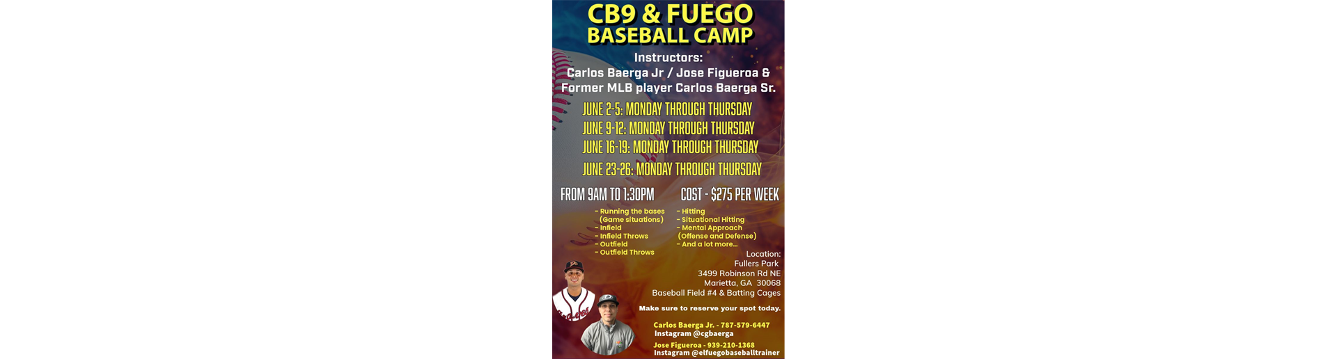 Baseball Summer Camp
