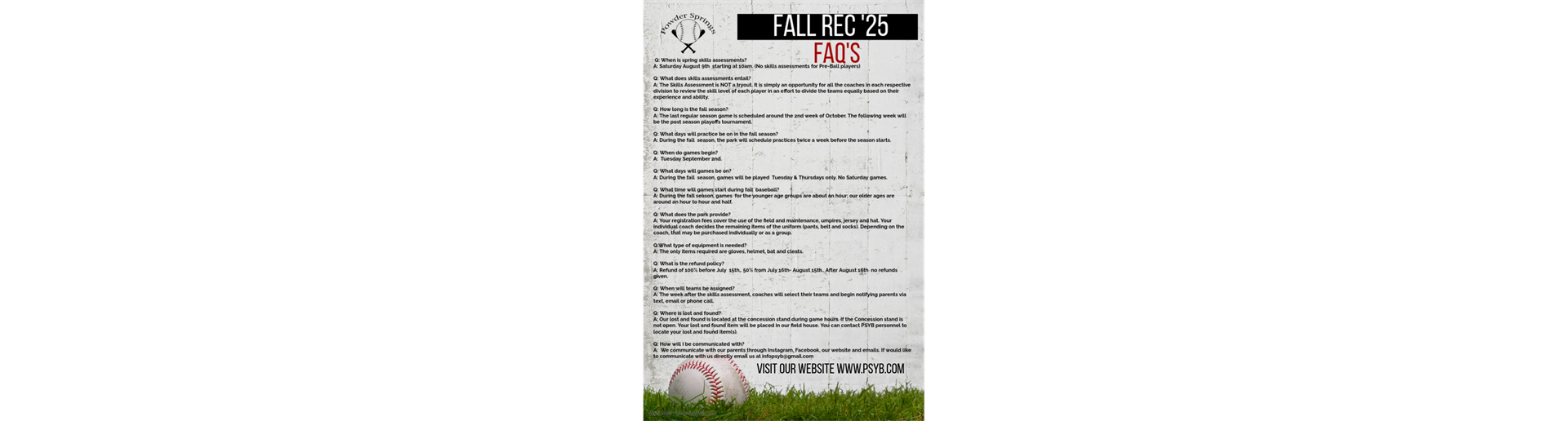 Welcome To Fall 2025
