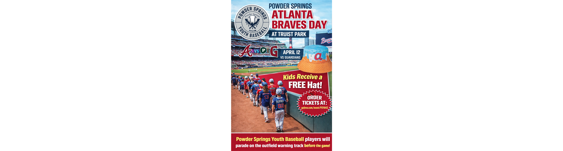 Braves Day At Truist Park April 12th 2026